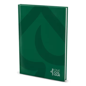   Beírókönyv vonalas LIPAMILL A/4 96 lapos Office keményfedeles