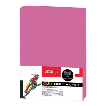   Fénymásolópapír színes OPTIMA A/4 80 g rózsaszín 500 ív/csomag