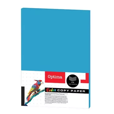   Fénymásolópapír színes OPTIMA A/4 80 g türkiz 100 ív/csomag
