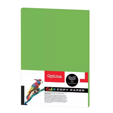   Fénymásolópapír színes OPTIMA A/4 80 g zöld 100 ív/csomag