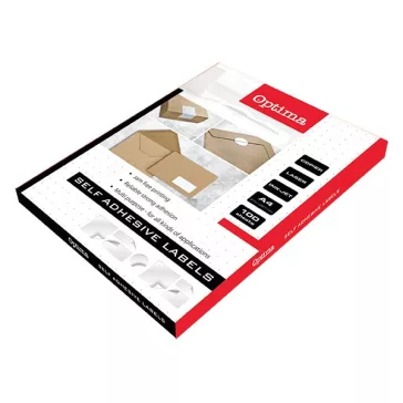 Etikett OPTIMA 32088 70x35mm 2400 címke/doboz 100 ív/doboz