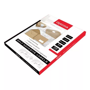   Etikett OPTIMA 32113 105x57mm 1000 címke/doboz 100 ív/doboz