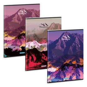 Füzet kockás ARS UNA A/4 40 lapos Extra kapcsos Mountains