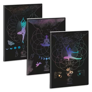   Füzet sima ARS UNA A/4 40 lapos Extra kapcsos Mystic Constellation