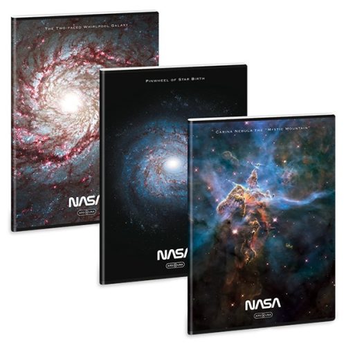 Füzet vonalas ARS UNA A/4 40 lapos Extra kapcsos Nasa