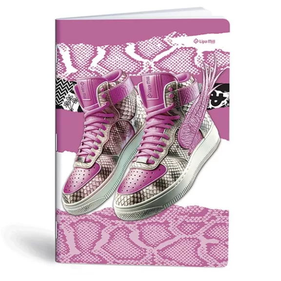 Füzet sima LIPAMILL A/4 40 lapos Sneaker