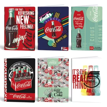 Füzet sima LIPAMILL A/4 40 lapos Coca-Cola