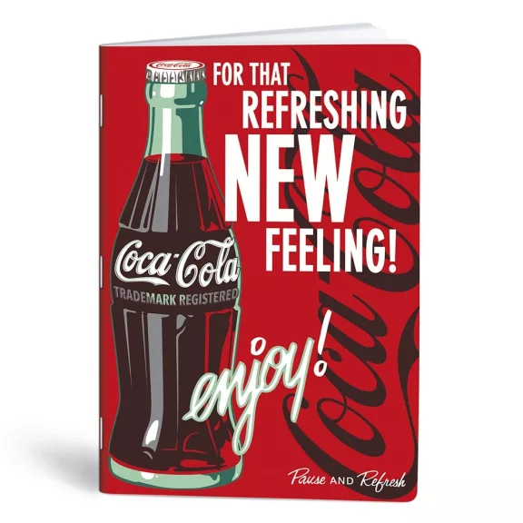 Füzet sima LIPAMILL A/4 40 lapos Coca-Cola