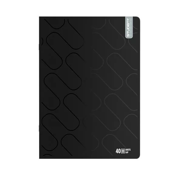 Füzet kockás ICO Student Black Prémium A/4 40 lapos Füzet kockás ICO Student Black Prémium A/4 40 lapos
