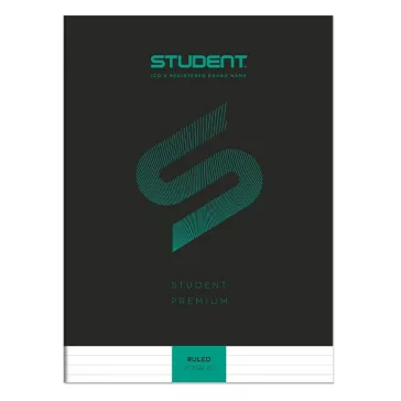 Füzet vonalas ICO Student Black Prémium A/4 32 lapos