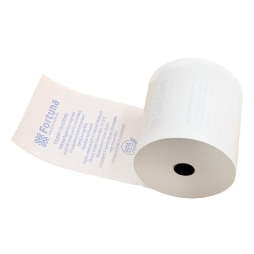 Thermo tekercs FORTUNA Premium 55 g 80x80mm/12 76 fm BPA mentes