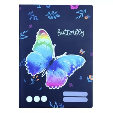 Füzet vonalas OXY A/5 32 lapos 14-32 1.osztályos Butterfly