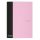 Füzet vonalas PASTELINI 444 A/4 40 lapos extra kapcsos pink