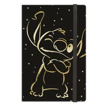   Jegyzetfüzet vonalas COOLPACK Stitch Gold 3. A/5 80 lapos gumis