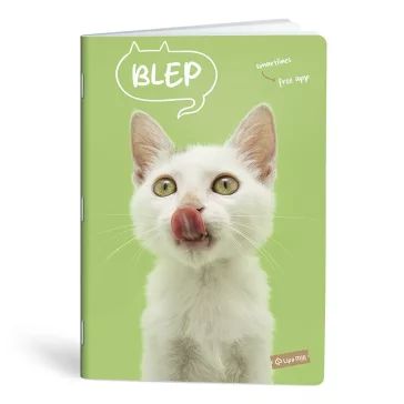 Füzet vonalas LIPAMILL A/4 40 lapos Pets