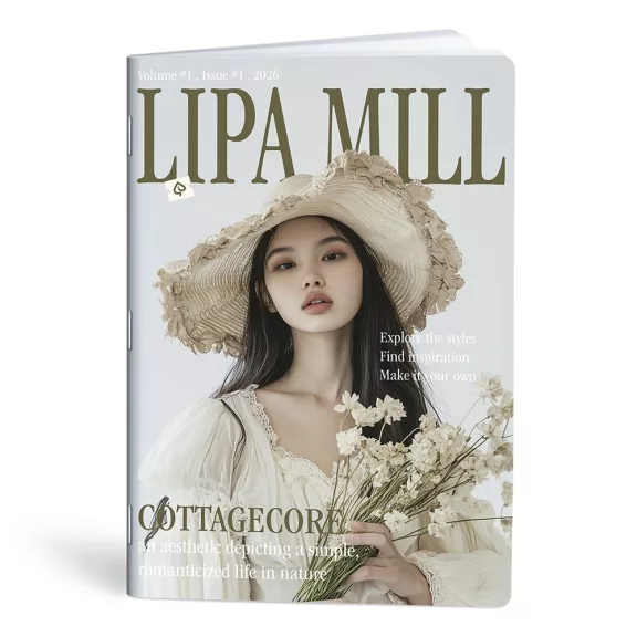 Füzet vonalas LIPAMILL A/4 40 lapos Style magazine