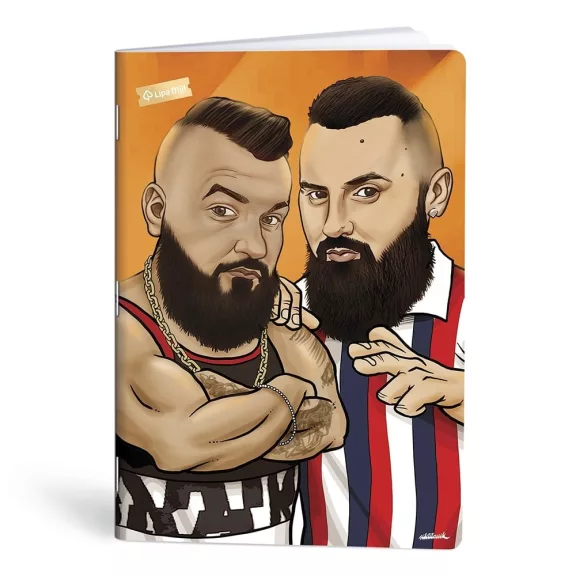 Füzet kockás LIPAMILL A/4 40 lapos Pop icons