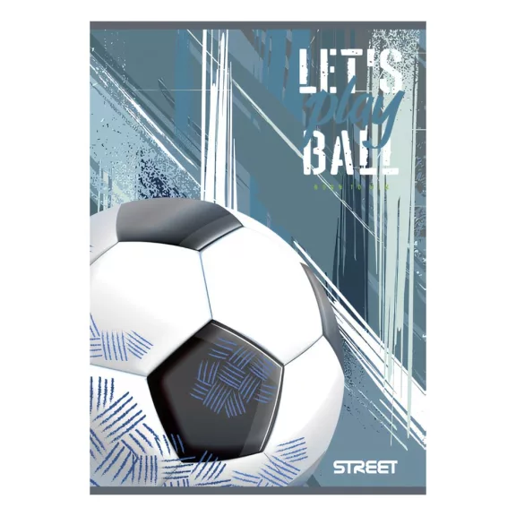 Füzet kockás STREET A/4 54 lapos Football Füzet kockás STREET A/4 54 lapos Football