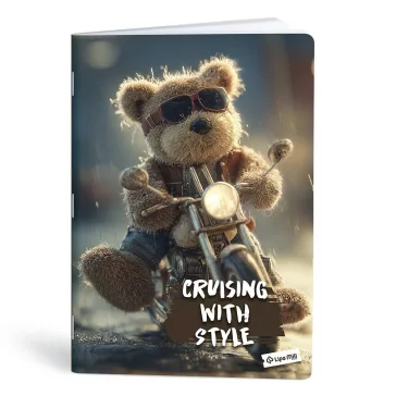 Füzet kockás LIPAMILL A/4 40 lapos Teddy Bear
