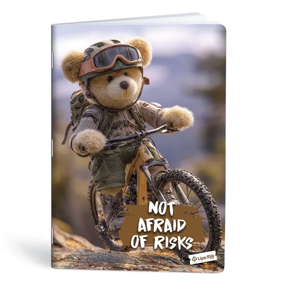 Füzet kockás LIPAMILL A/4 40 lapos Teddy Bear Füzet kockás LIPAMILL A/4 40 lapos Teddy Bear