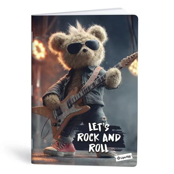 Füzet kockás LIPAMILL A/4 40 lapos Teddy Bear Füzet kockás LIPAMILL A/4 40 lapos Teddy Bear
