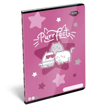   Füzet vonalas LIZZYSULI A/4 32 lapos 81-32 Kittok Stars Purrfect