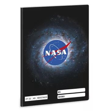 Füzet kockás ARS UNA A/5 32 lapos 27-32 Nasa 5562