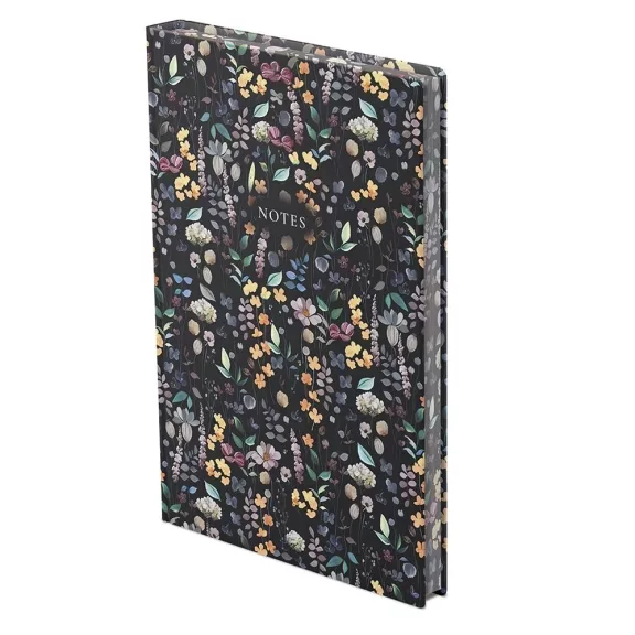 Jegyzetfüzet TOPTIMER 404 Notes found A/5 vonalas virágos fekete Jegyzetfüzet TOPTIMER 404 Notes found A/5 vonalas virágos fekete