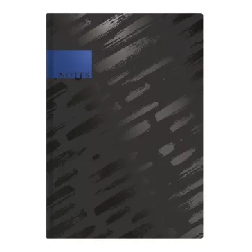   Jegyzetfüzet TOPTIMER 404 Notes found B/5 vonalas fekete átlós