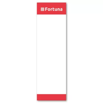 Cserecímke iratrendezőhöz FORTUNA 75 mm 25 darabos