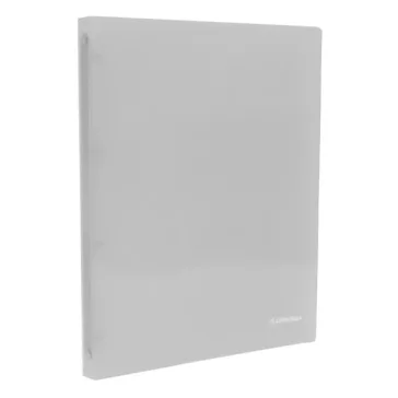   Gyűrűskönyv E-COLLECTION A/4 20 mm 4 gyűrű PP átlátszó