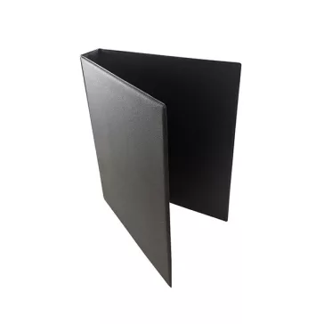 Gyűrűskönyv A/5 pvc 35 mm 2 gyűrű fekete