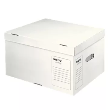   Archiváló és szállítódoboz LEITZ Infinity L méret 420x265x350 mm levehető tetővel savmentes