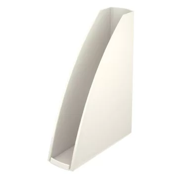   Irattartó papucs LEITZ Wow 60 mm műanyag metálfényű fehér