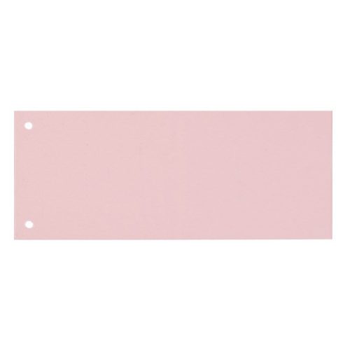 Elválasztócsík KASKAD 105x240mm karton 25 rózsaszín 50 darabos