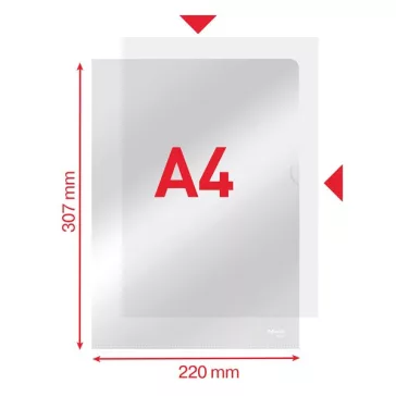   Genotherm "L" ESSELTE A/4 105 mikron luxus víztiszta 100 darabos