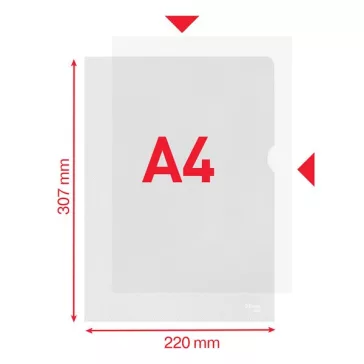   Genotherm "L" ESSELTE Standard  A/4 115 mikron narancsos 10 darabos