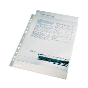   Lefűzhető genotherm ESSELTE luxus A/4 105 mikron víztiszta 100 darabos