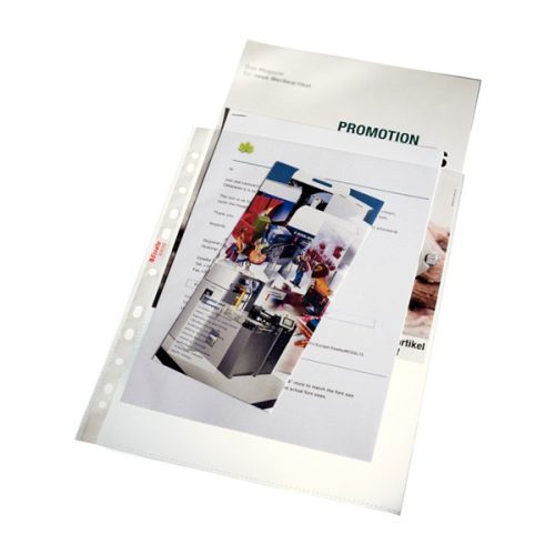 Lefűzhető genotherm ESSELTE A/4 maxi 100 mikron narancsos 25 darabos