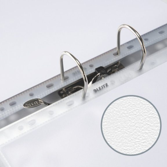 Lefűzhető genotherm LEITZ Jumbo A/4 170 mikron narancsos 10 darabos