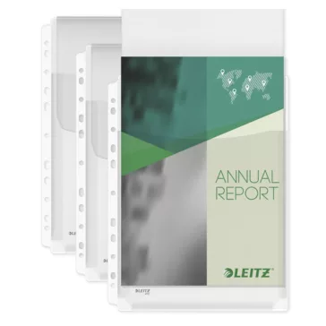   Lefűzhető genotherm LEITZ Jumbo A/4 170 mikron füles narancsos 5 darabos