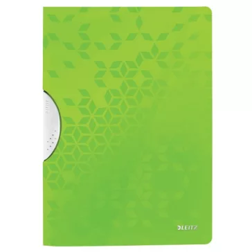 Gyorsfűző LEITZ Wow Colorclip A/4 zöld