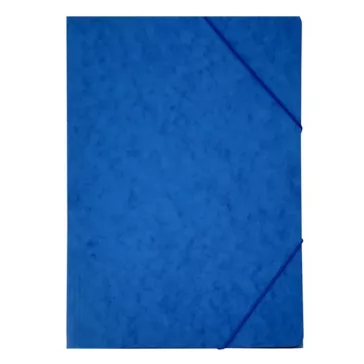 Gumis mappa A/4 prespán kék 345 g