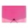 Harmónika mappa OPALINE A/4 13 részes gumis pink