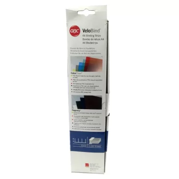 Lefűző leporellóhoz GBC A/4 45mm fekete 25 darabos