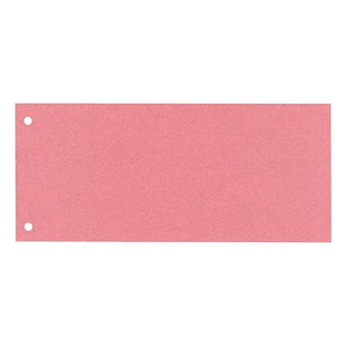 Elválasztócsík ESSELTE 105X240 mm karton piros 100 darabos