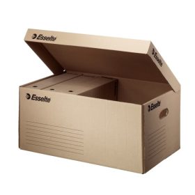   Archiváló konténer dobozoknak ESSELTE Eco 439x242x345 mm felfelé nyíló tetővel barna