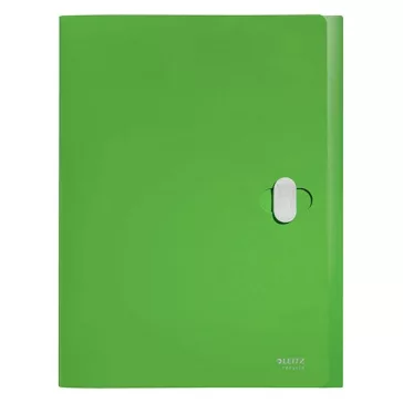 Iratvédő mappa LEITZ Recycle Jumbo A/4 38mm PP zöld