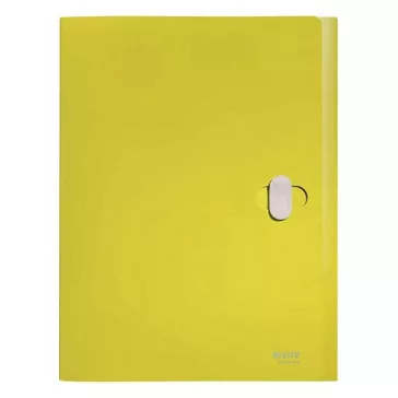 Iratvédő mappa LEITZ Recycle Jumbo A/4 38mm PP sárga