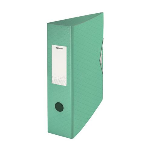 Iratrendező ESSELTE Colour Breeze Active A/4 75 mm gumis záródás zöld